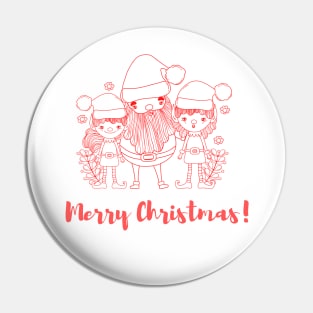 Merry Christmas Shirts Christmas Gift Pin