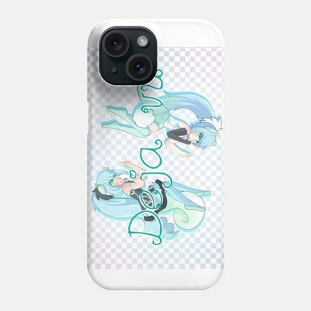 Trina & Lola Deja Vu [With Background] Phone Case by Trina_Wylington