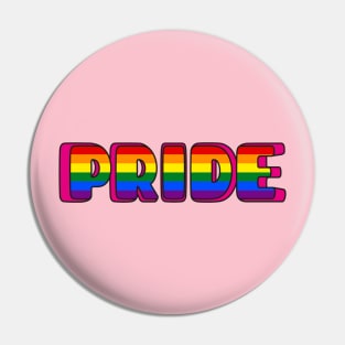 Pride rainbow Pin