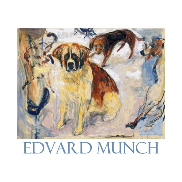 In the Kennel by Edvard Munch by Naves