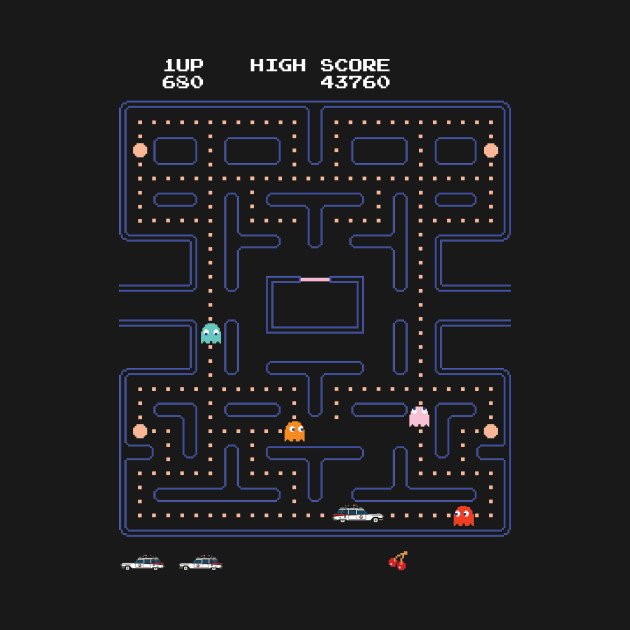 Who you gonna call? Pacman TShirt TeePublic