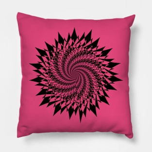 Kaleidoscopic Vortex Pillow