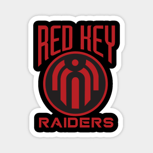 Red Key Raiders Magnet