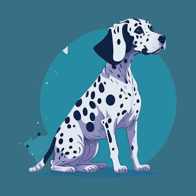 Dalmation Portrait by SpriteGuy95