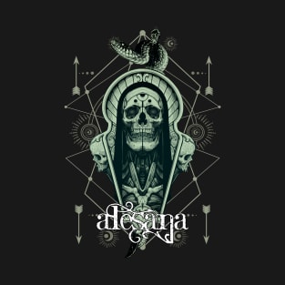 alesana skull metal T-Shirt