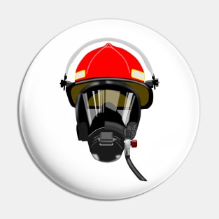 fireman helmet Pin