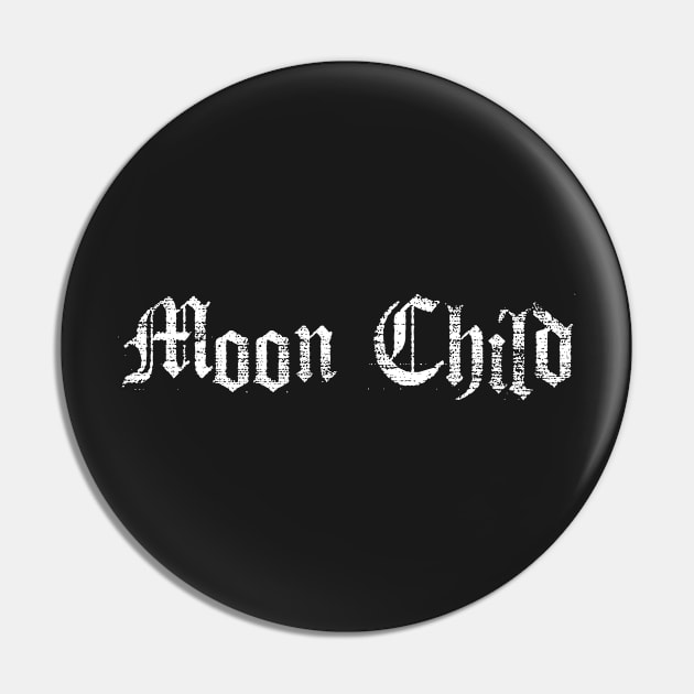 Moon Child Pin by CrypticCoffin