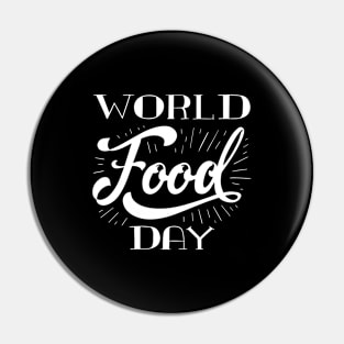 WORLD VEGETARIAN DAY Pin