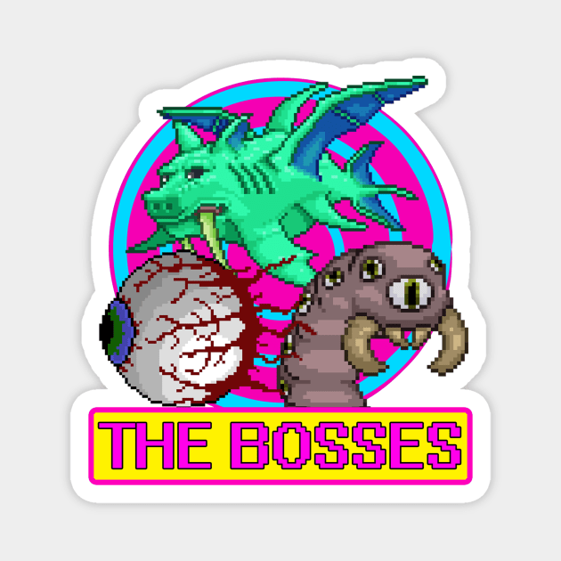 THE BOSSES Magnet by theanomalius_merch
