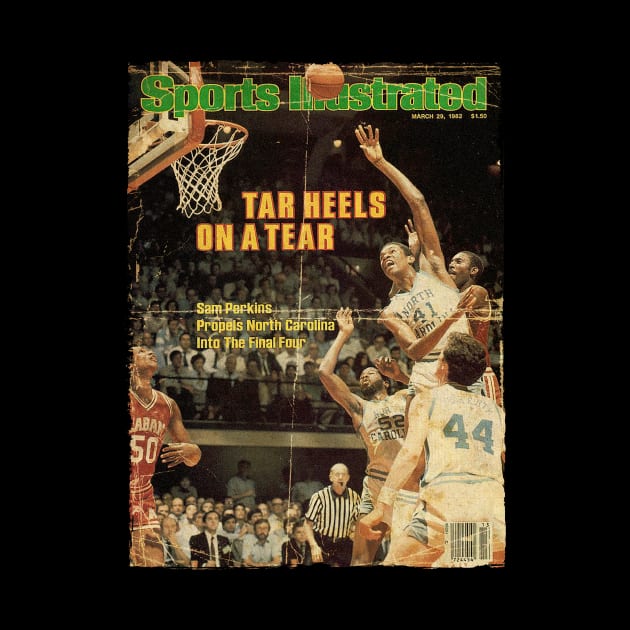 COVER SPORT - SPORT ILLUSTRATED - TAR HEELS ON A TEAR by FALORI