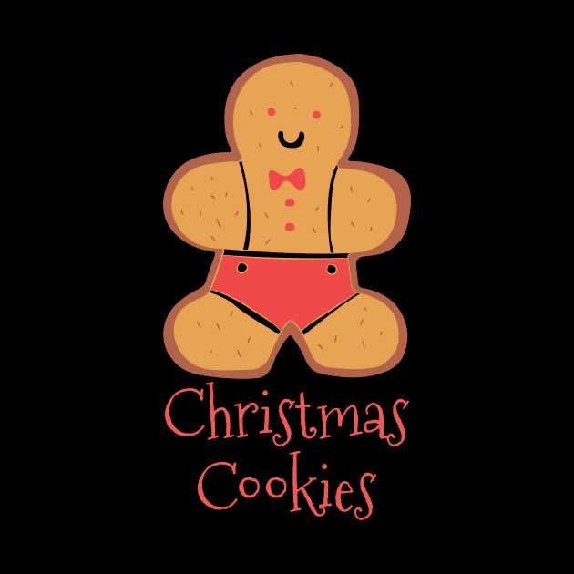 All i want for christmas is ginger bread - The ginger bread man- Happy Christmas and a happy new year! - Available in stickers, clothing, etc by Crazy Collective