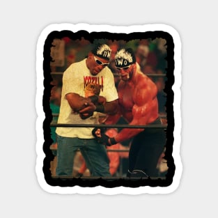 vintage dennis rodman in the ring Magnet