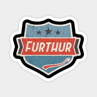 furthur vintage art Magnet