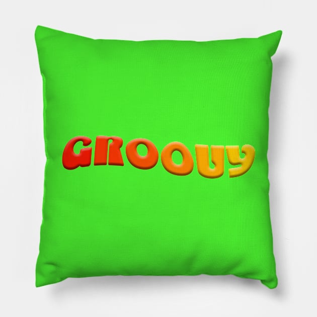 groovy Pillow by rclsivcreative