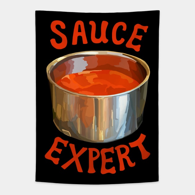 Sauce Expert Tapestry by Art by Deborah Camp