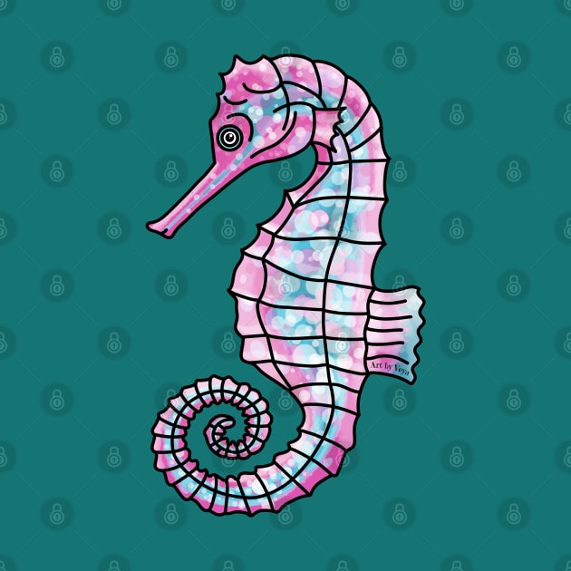 Trans Seahorse by Art by Veya