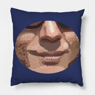 Male Face Pillow