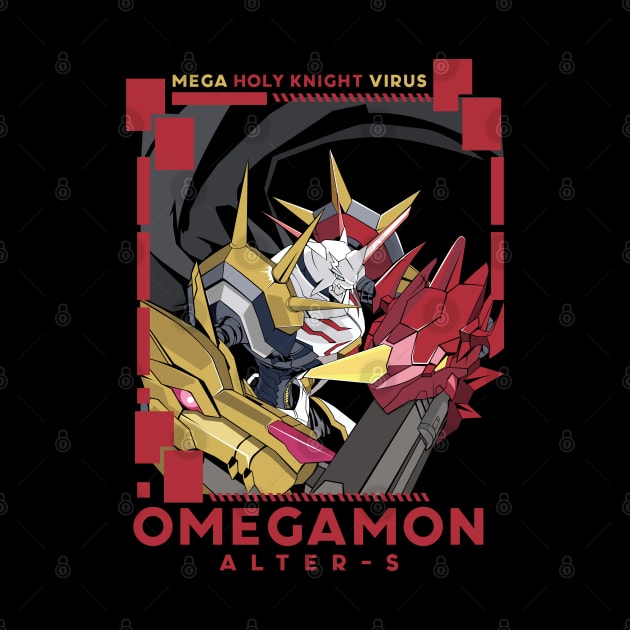 digimon omnimon alter s by DeeMON