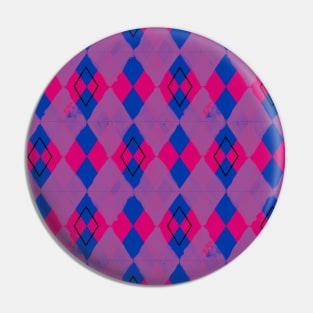 Bi Pride Argyle Pin