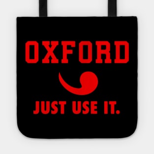 Oxford Comma Sportswear Tote