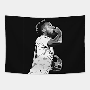 Vini JR BW Tapestry