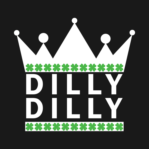 St. Patrick's Day Dilly Dilly Beer Medieval T-Shirt by CMDesign