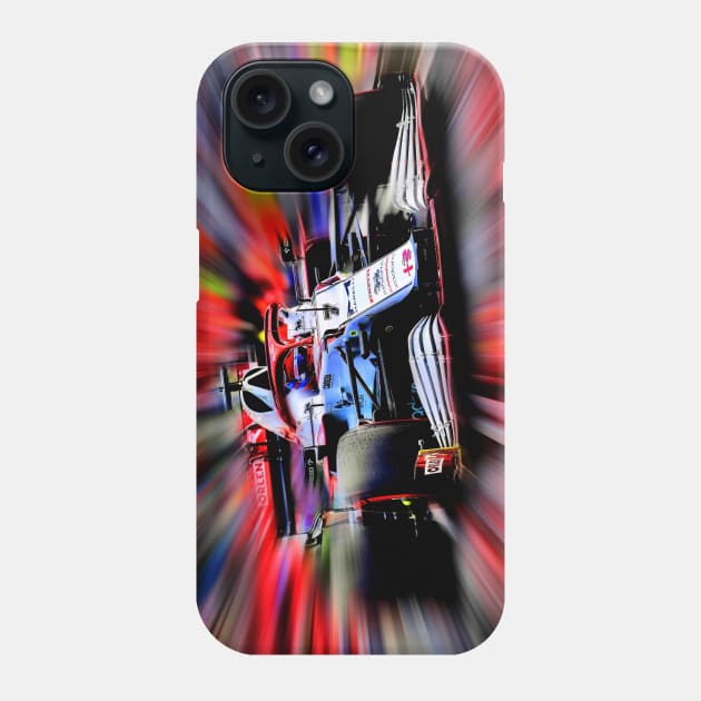 Raikkonen F1 Phone Case by DeVerviers