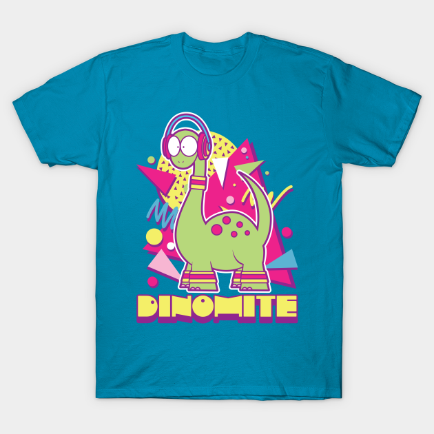 Dinomite! - 80s Retro - T-Shirt