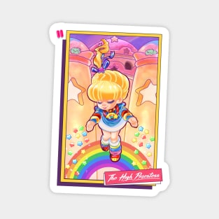 Saturday Morning Tarot II The High Priestess Magnet