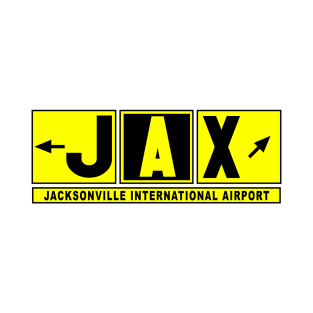 JAX Jacksonville International Airport Code Pilot Design T-Shirt