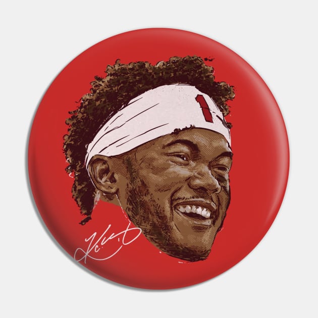 Kyler Murray Arizona Portrait Pin by MASTER_SHAOLIN