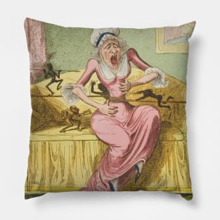 The Cholic by George Cruikshank Pillow