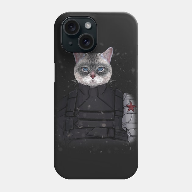 WINTER SOLDPURR Phone Case by Yeldar