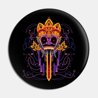 barong head mask Pin