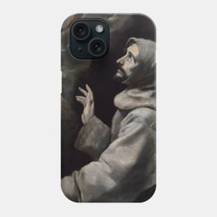 Saint Francis Receiving the Stigmata by El Greco Phone Case