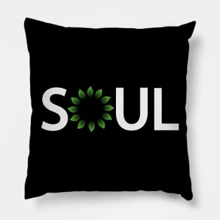 Soul flourishing artistic design Pillow