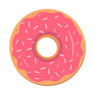 Pink donut with sprinkles T-Shirt