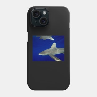 Oceanic White Tip Shark Reflections Phone Case