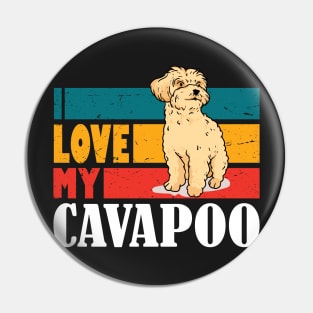 Life Is Better With A Cavapoo Pin