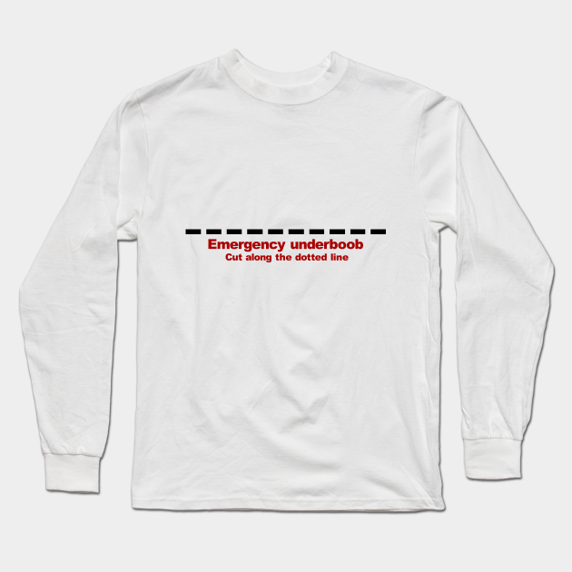boob cut out shirt