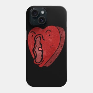 screaming heart Phone Case