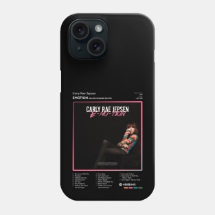 Carly Rae Jepsen - Emotion Tracklist Album Phone Case