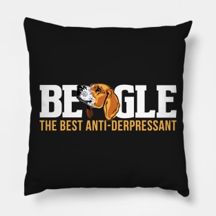 Beagle the best anti - depressant Pillow