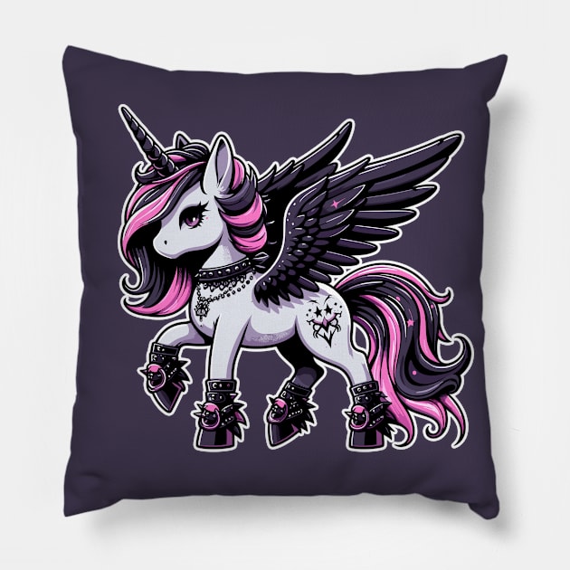 Unstable Unicorns Pillow by DesignDinamique