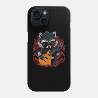 Rock Raccoon Phone Case