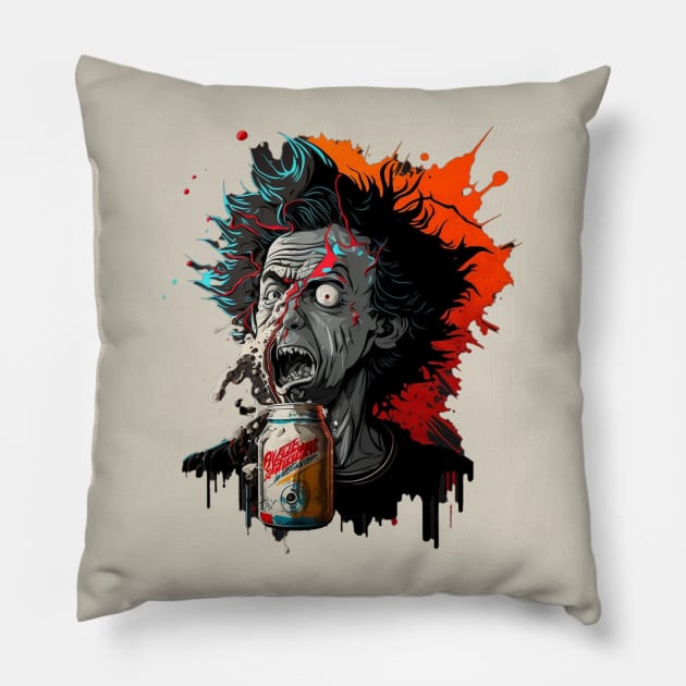 Pop Culture #12 Pillow by Dataxe