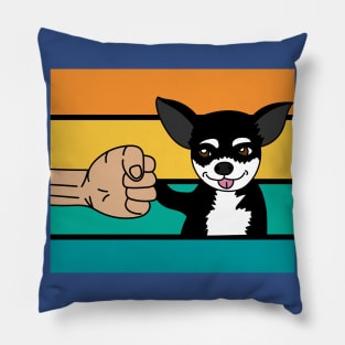 Best Retro Dog Owner Of All Time Pillow