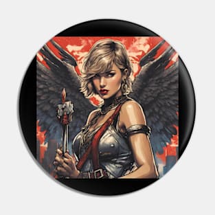 Taylor Swift vintage dnd style art Pin