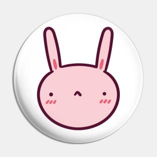 Bunny face Pin