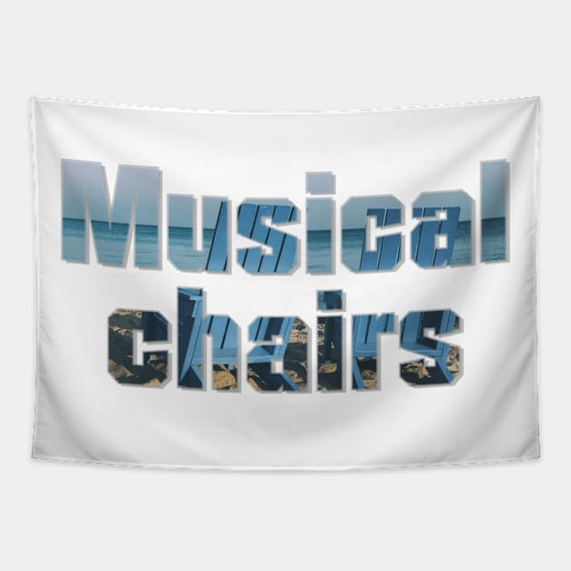 Musical chairs Tapestry by afternoontees